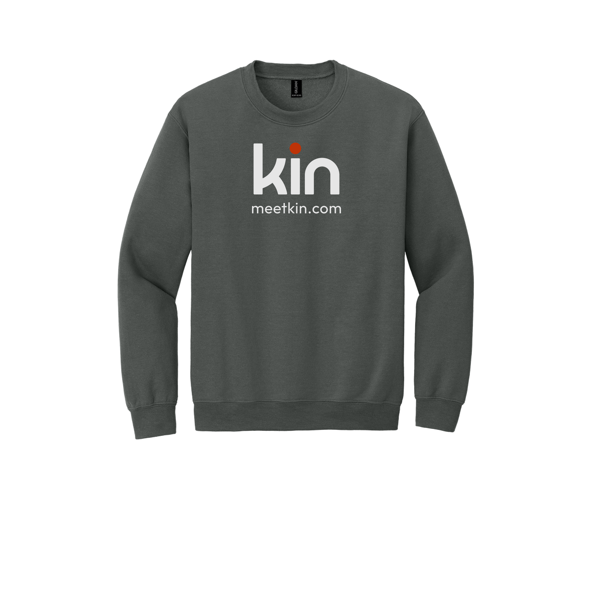 kin-comfort-crewneck-dtf-front-18000-charcoal-flat-front