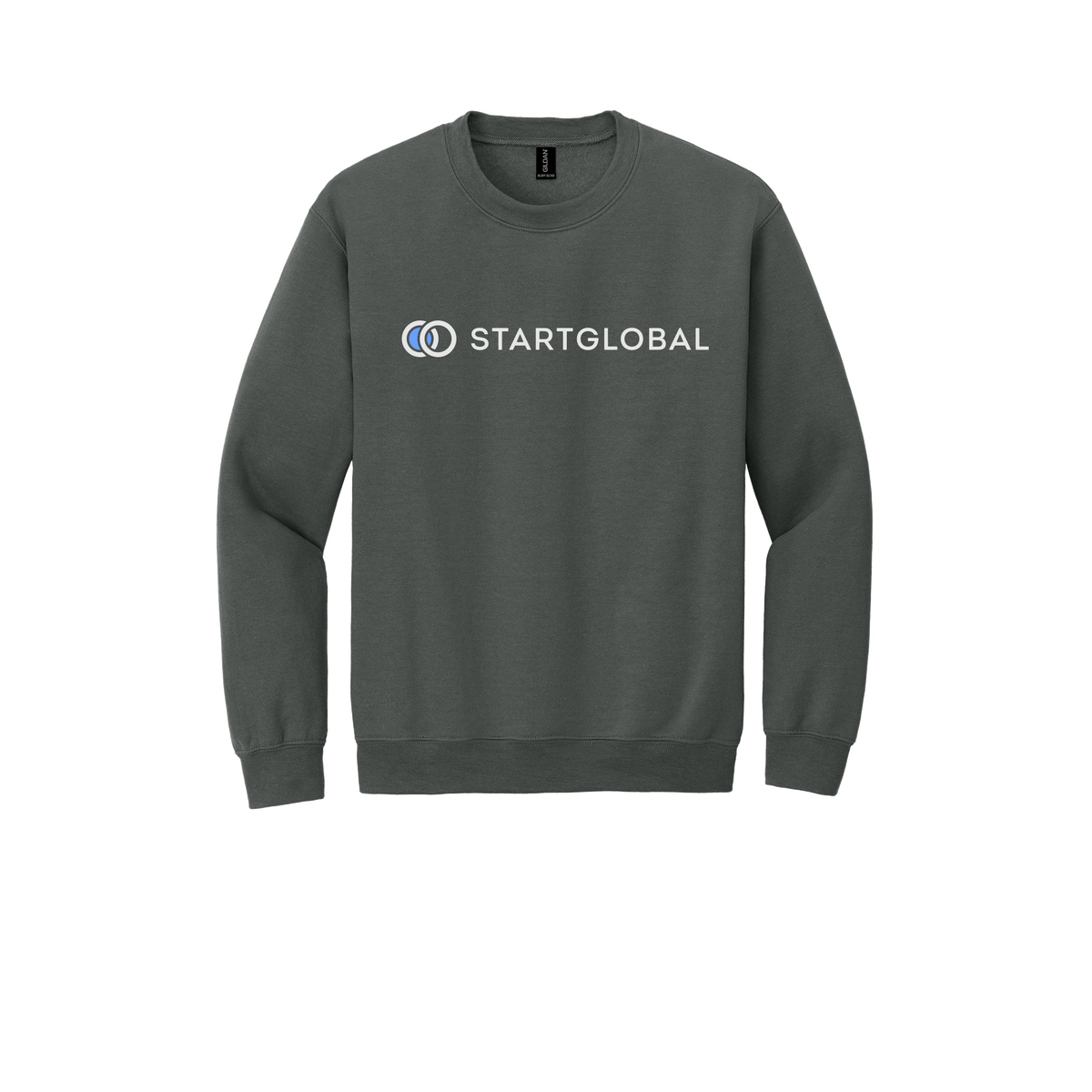 startglobal-comfort-crewneck-dtf-front-18000-charcoal-flat-front
