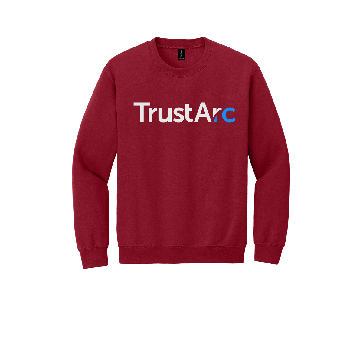 trustarc-comfort-crewneck-dtf-front-18000-cherryred-flat-front