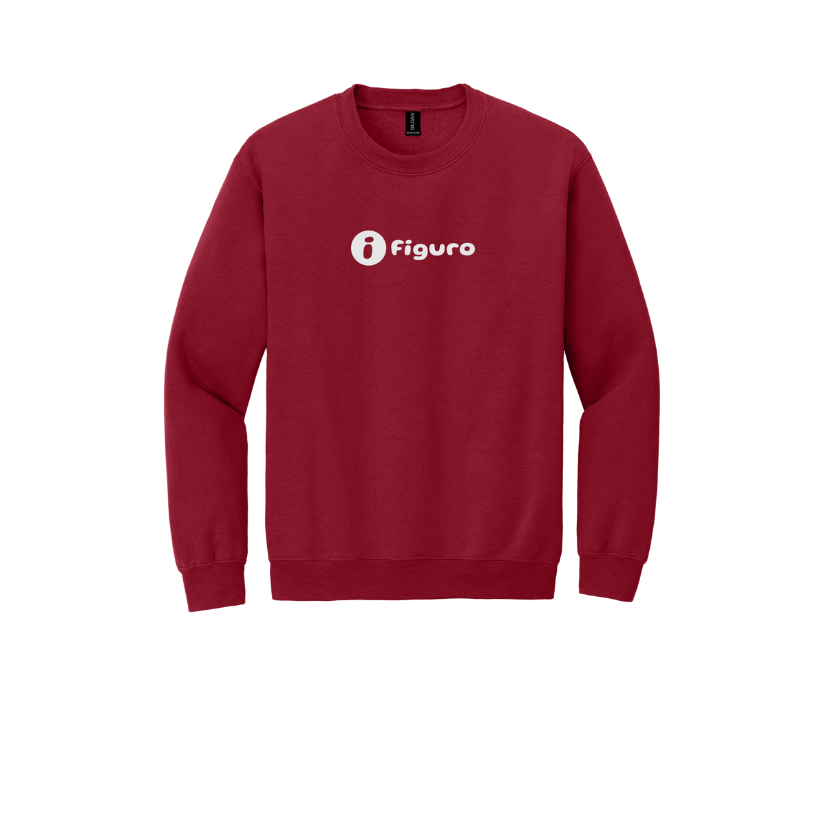 getfiguro-comfort-crewneck-dtf-front-18000-cherryred-flat-front
