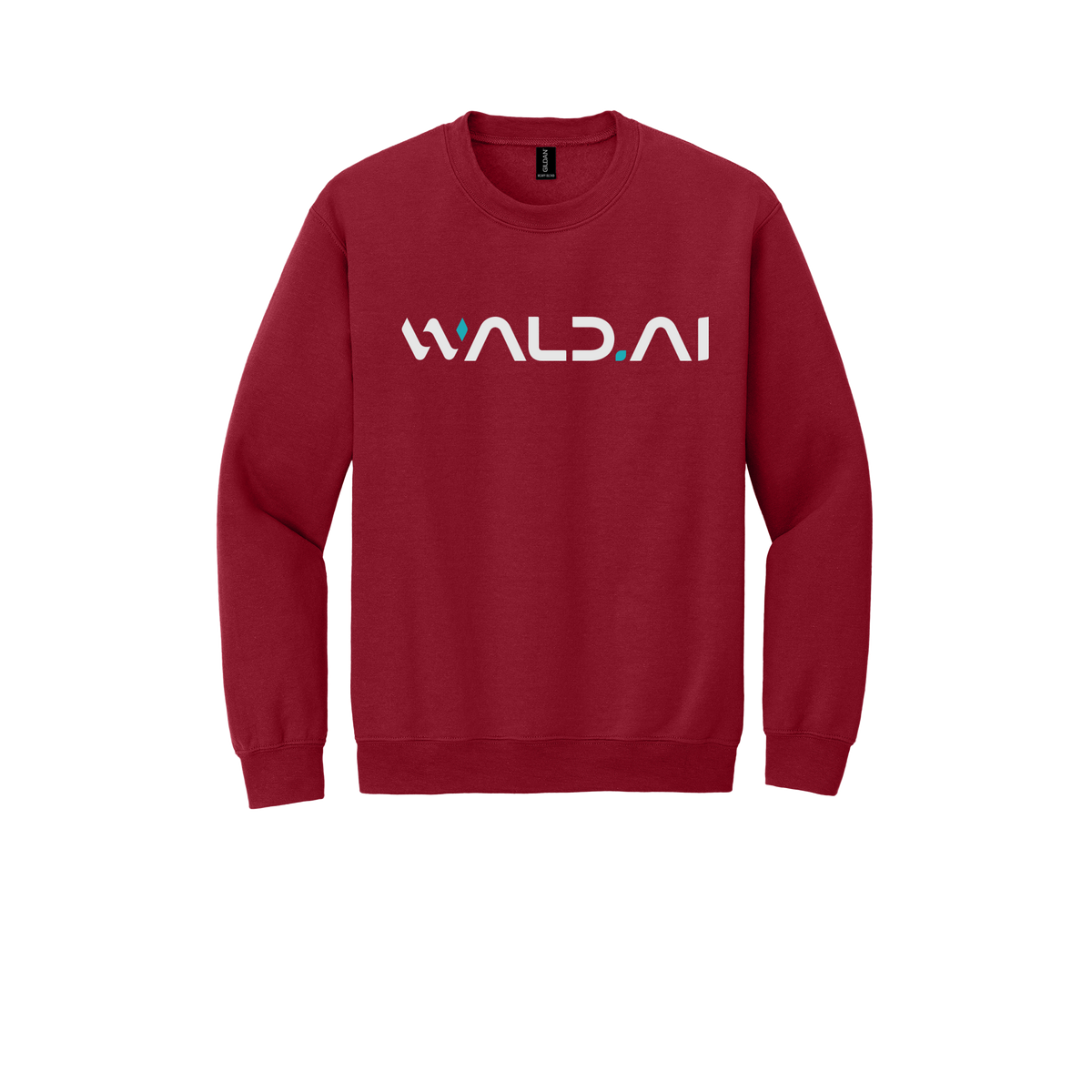 wald-comfort-crewneck-dtf-front-18000-cherryred-flat-front