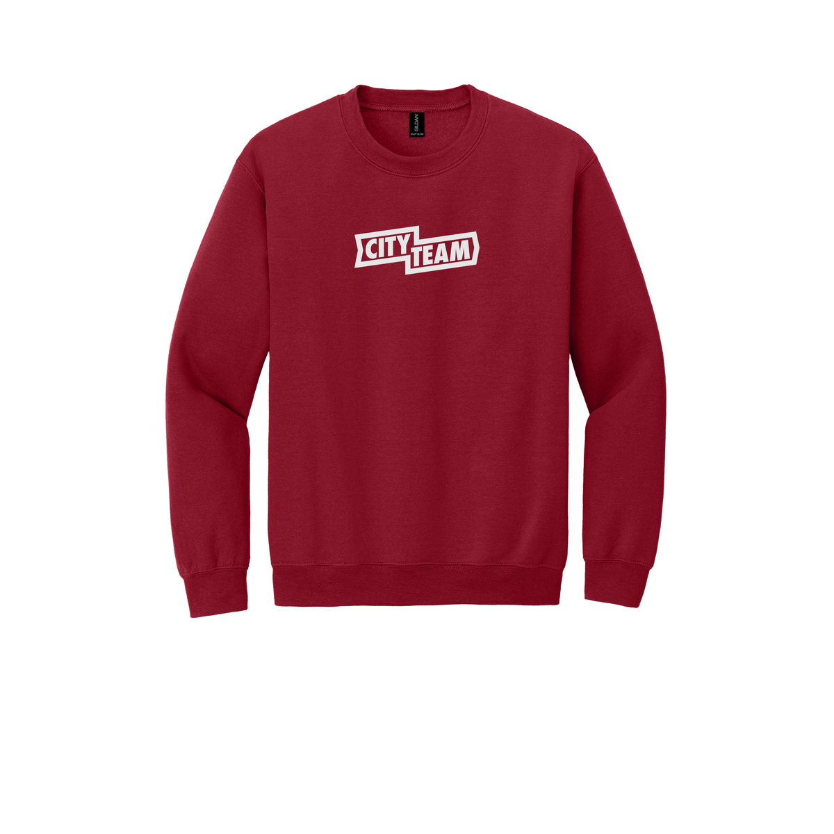 cityteam-comfort-crewneck-dtf-front-18000-cherryred-flat-front
