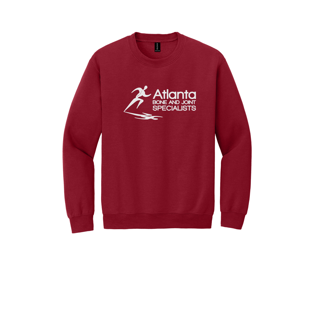 atlantaboneandjoint-clinic-comfort-crewneck-dtf-front-18000-cherryred-flat-front
