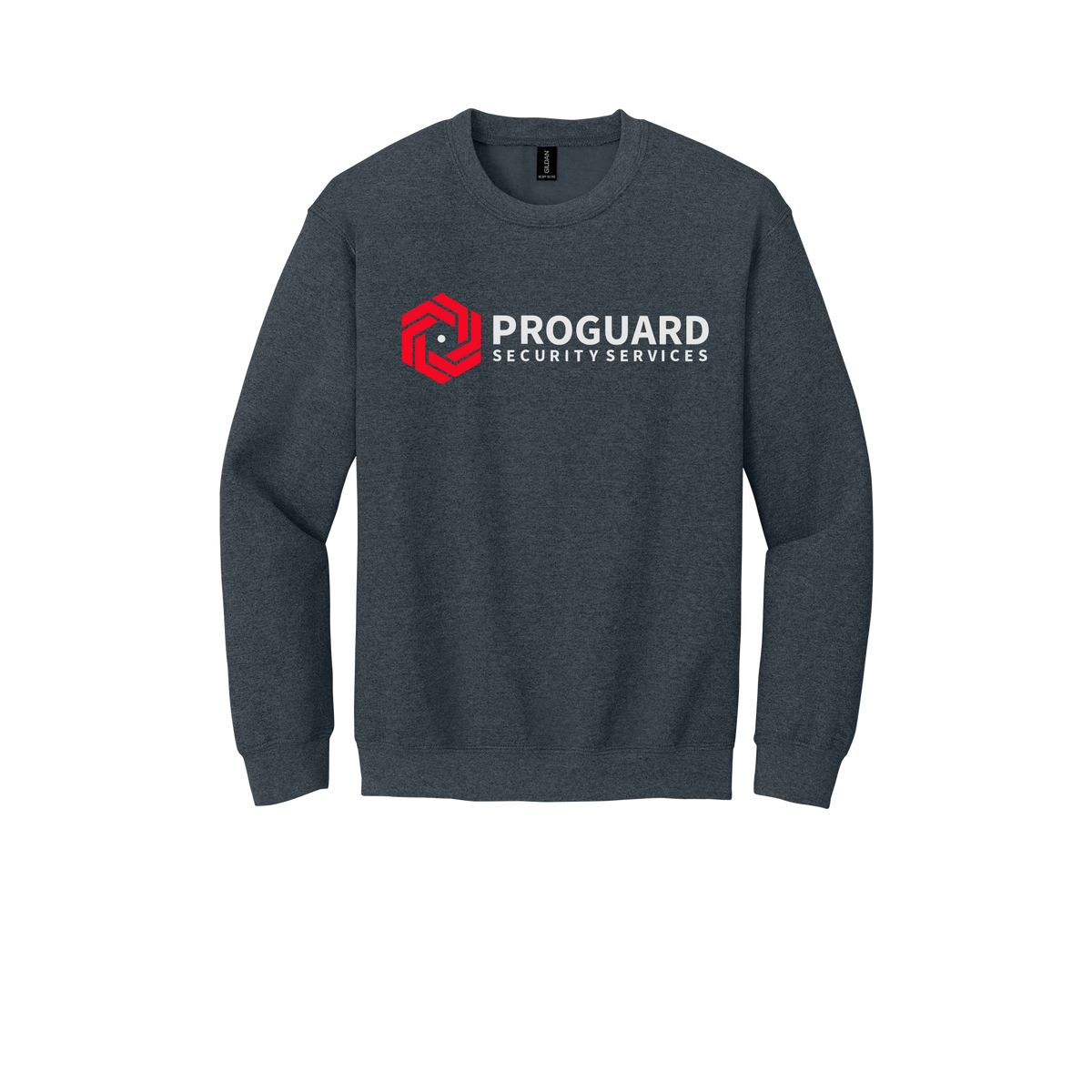 proguardsecurityservices-comfort-crewneck-dtf-front-18000-darkheather-flat-front