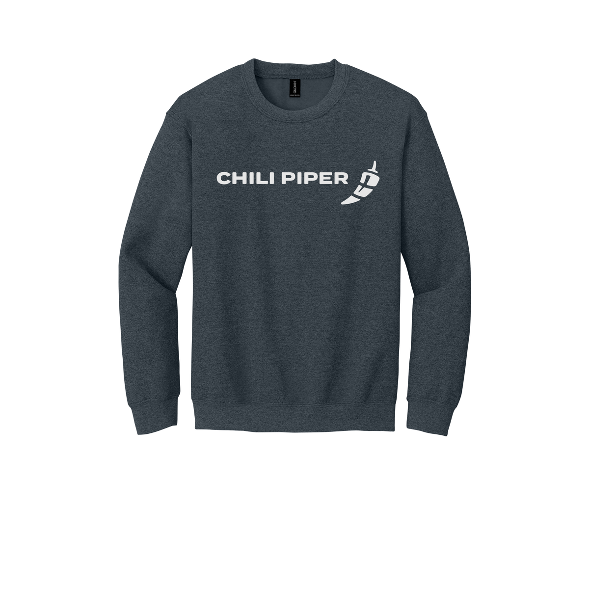 chilipiper-comfort-crewneck-dtf-front-18000-darkheather-flat-front