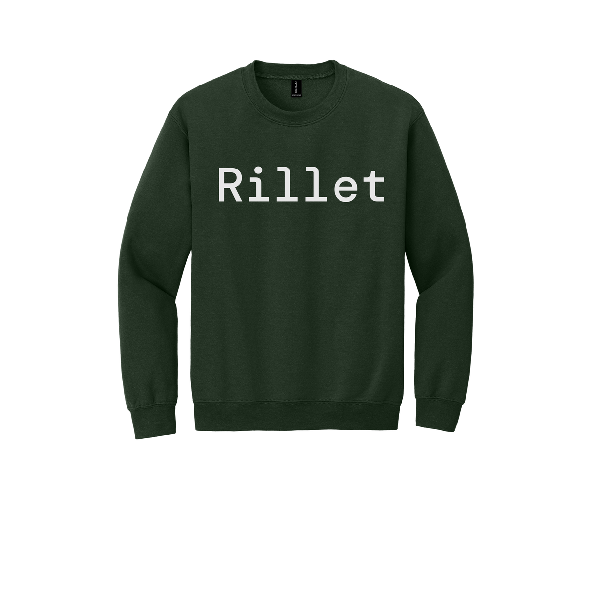rillet-comfort-crewneck-dtf-front-18000-forestgreen-flat-front