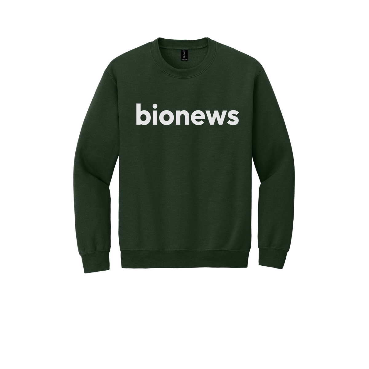 bionews-comfort-crewneck-dtf-front-18000-forestgreen-flat-front