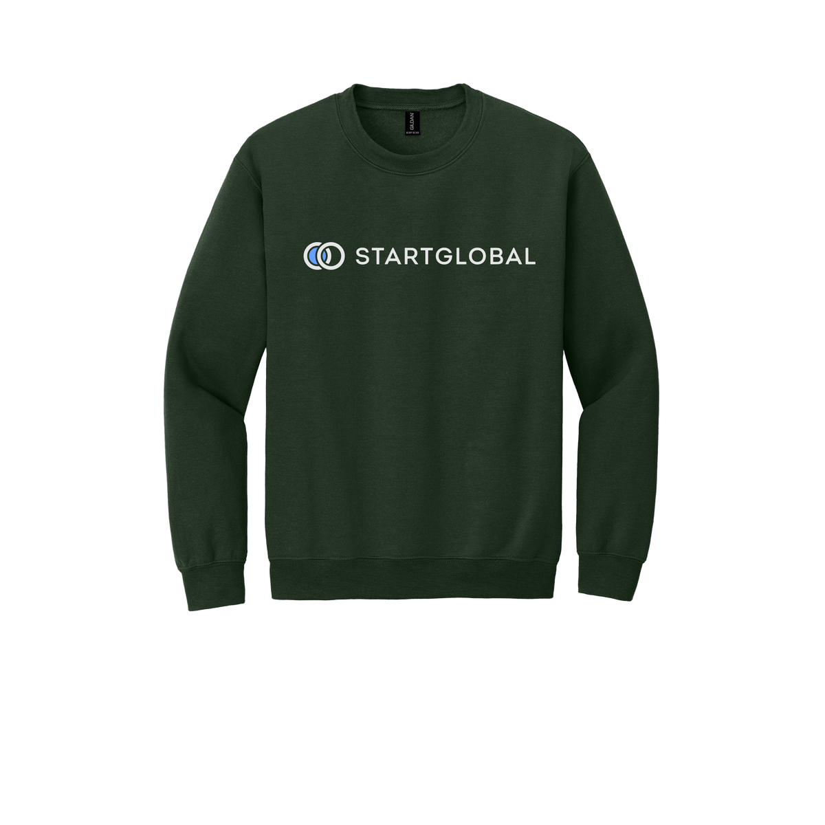 startglobal-comfort-crewneck-dtf-front-18000-forestgreen-flat-front