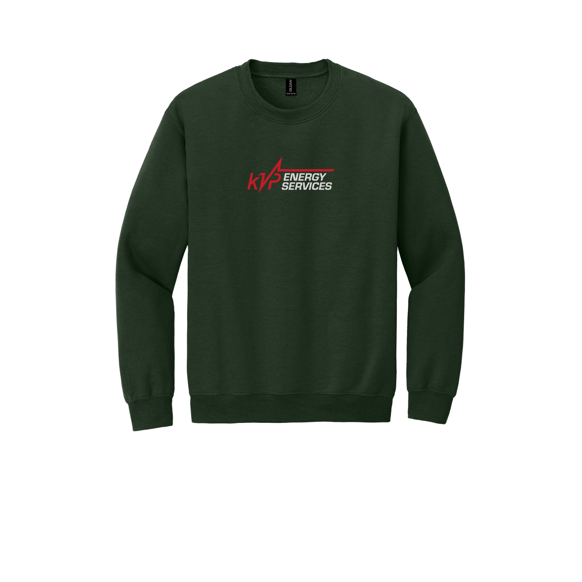 kvpenergy-comfort-crewneck-dtf-front-18000-forestgreen-flat-front