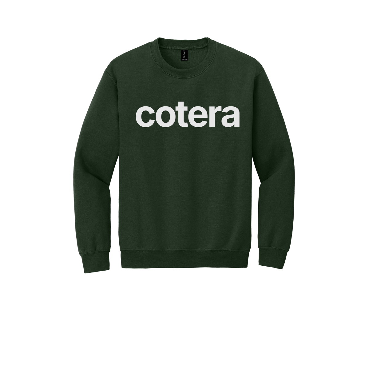 cotera-comfort-crewneck-dtf-front-18000-forestgreen-flat-front