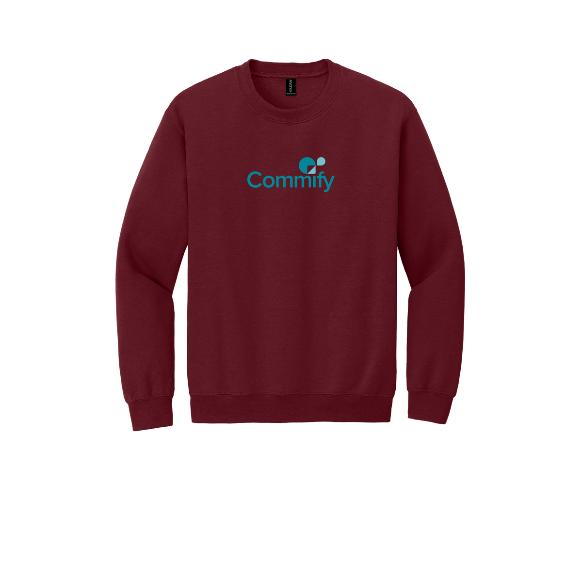 commify-comfort-crewneck-dtf-front-18000-garnet-flat-front