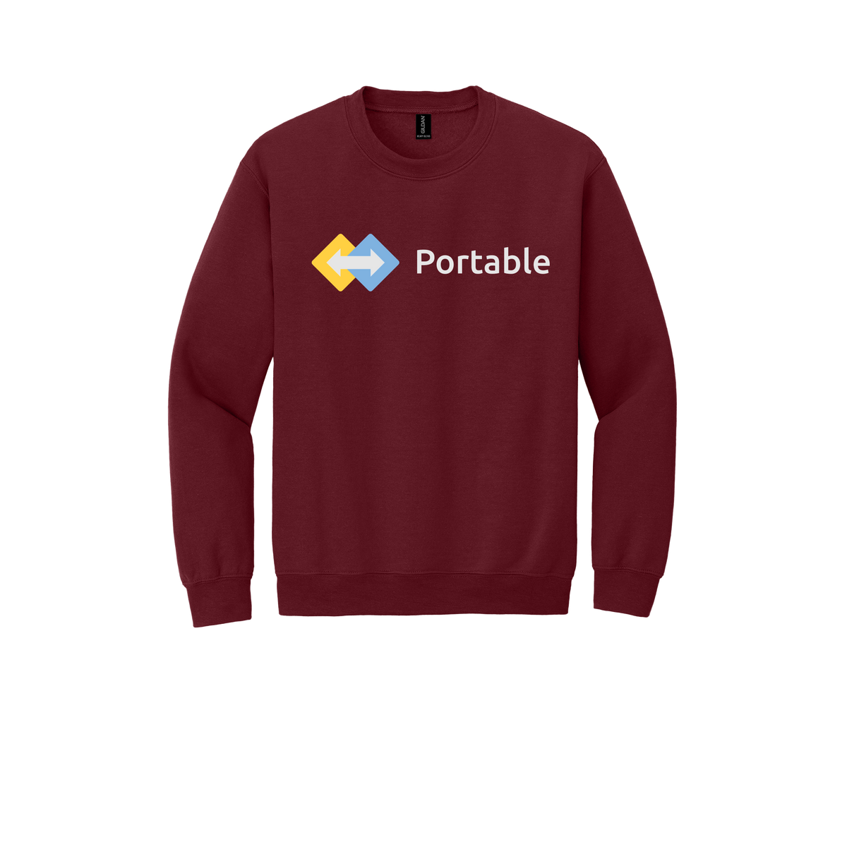portable-comfort-crewneck-dtf-front-18000-garnet-flat-front