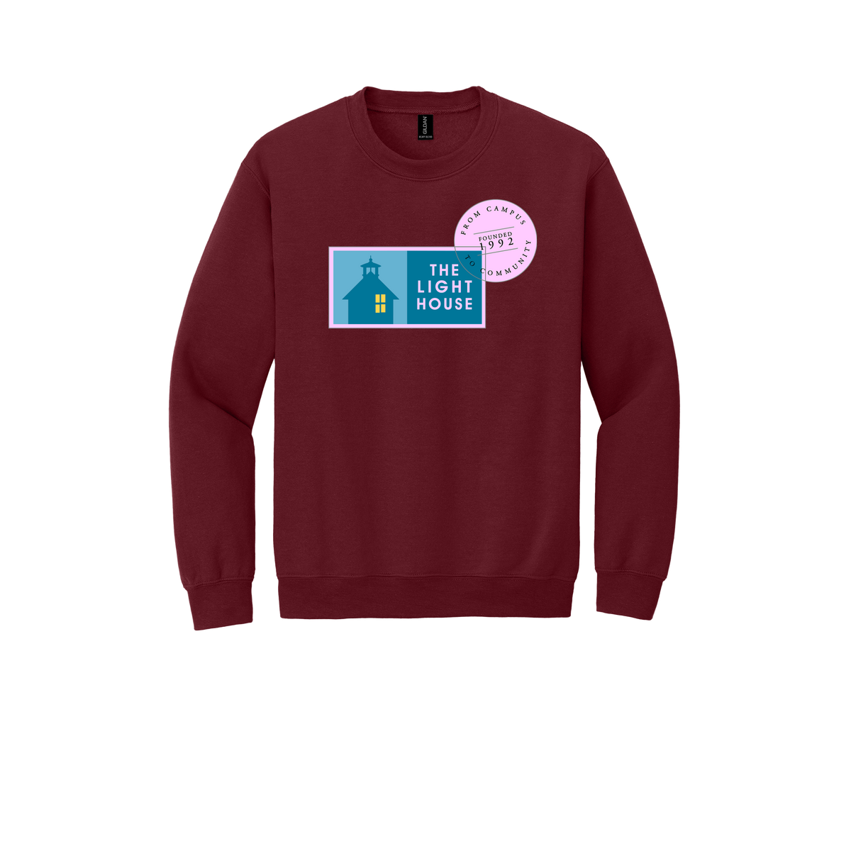 lhcampus-comfort-crewneck-dtf-front-18000-garnet-flat-front