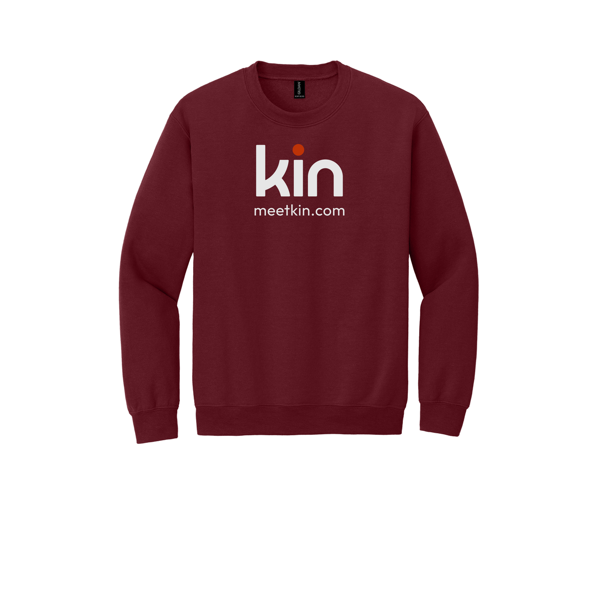 kin-comfort-crewneck-dtf-front-18000-garnet-flat-front