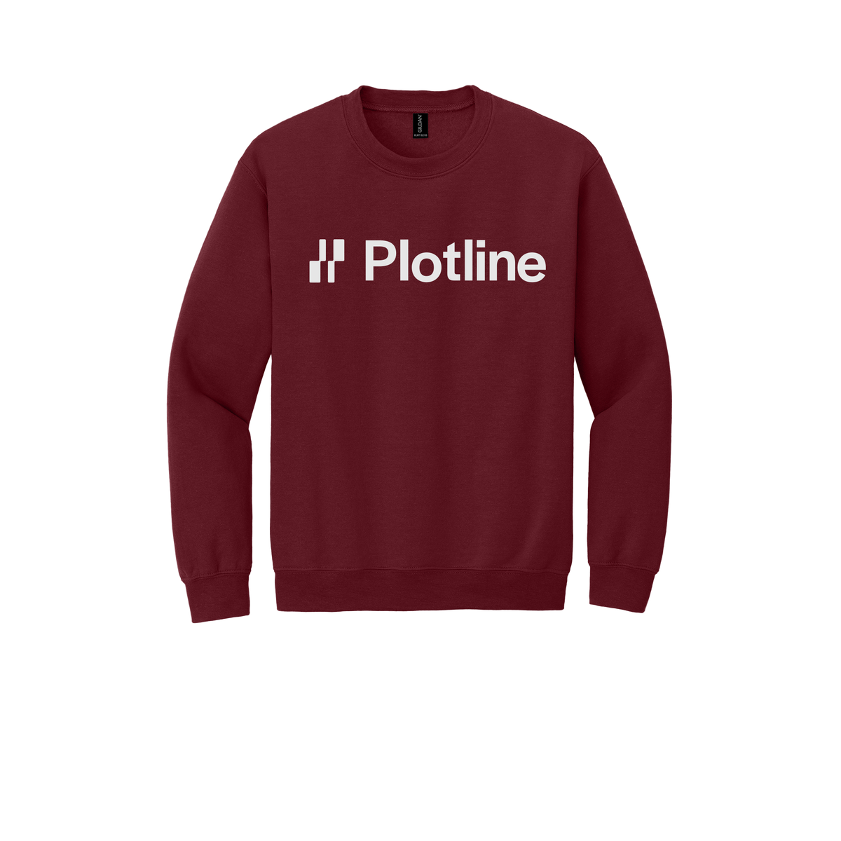 plotline-comfort-crewneck-dtf-front-18000-garnet-flat-front