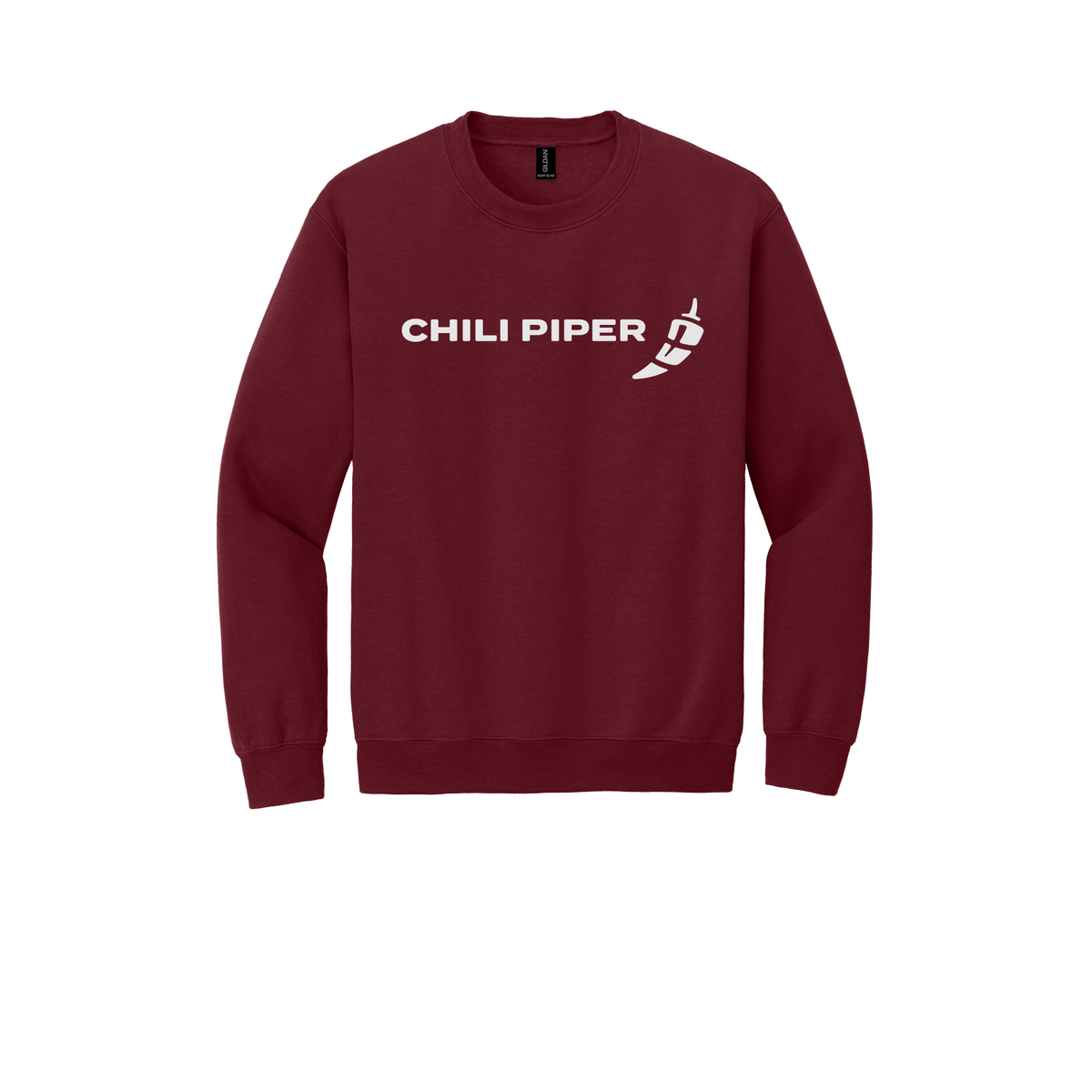 chilipiper-comfort-crewneck-dtf-front-18000-garnet-flat-front