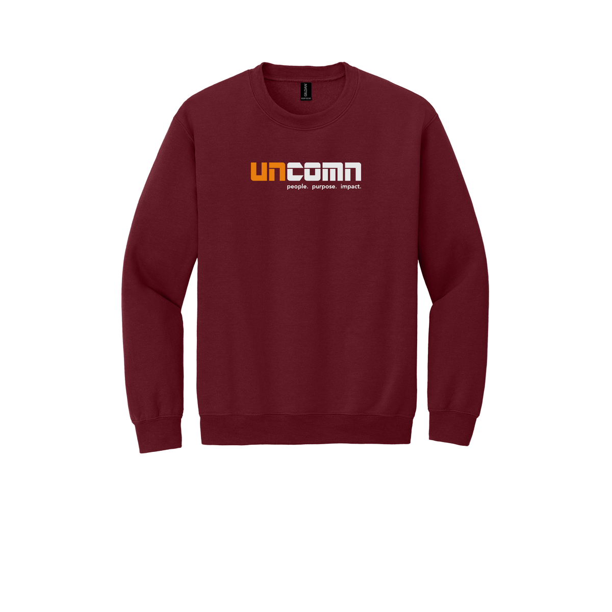 uncomn-comfort-crewneck-dtf-front-18000-garnet-flat-front