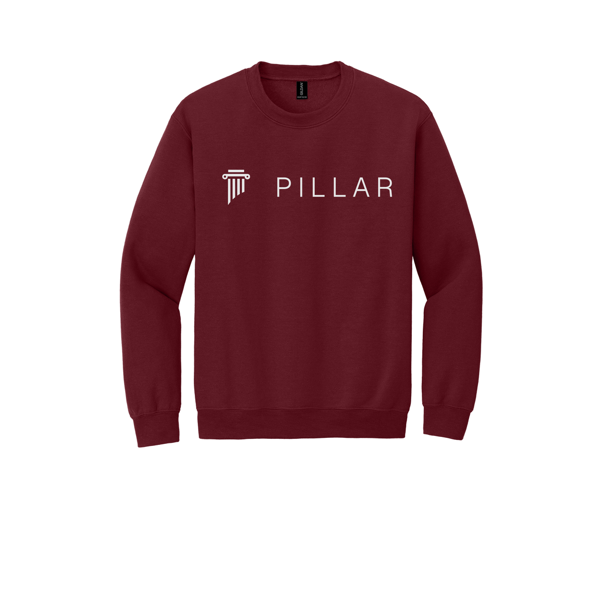 pillar-comfort-crewneck-dtf-front-18000-garnet-flat-front