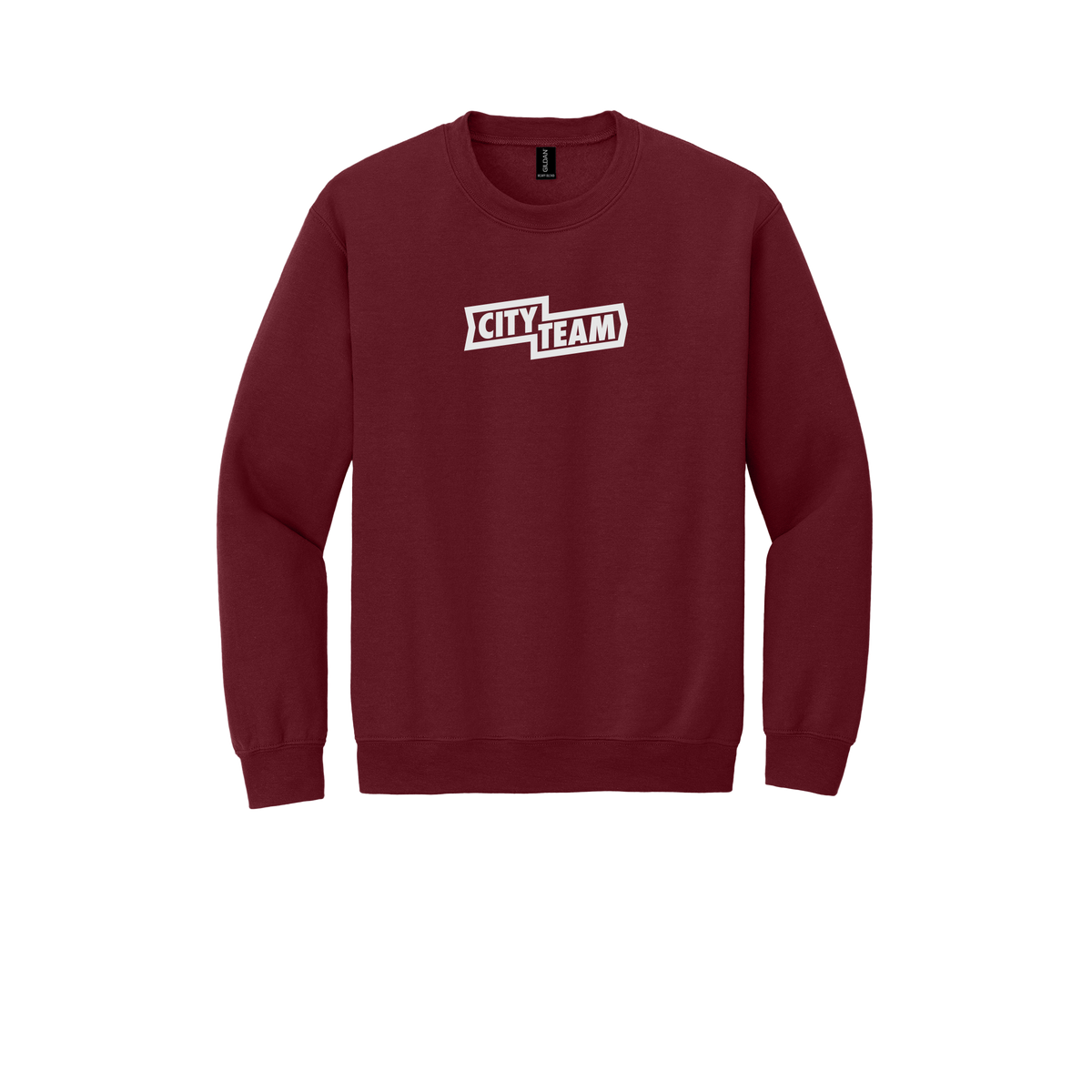 cityteam-comfort-crewneck-dtf-front-18000-garnet-flat-front