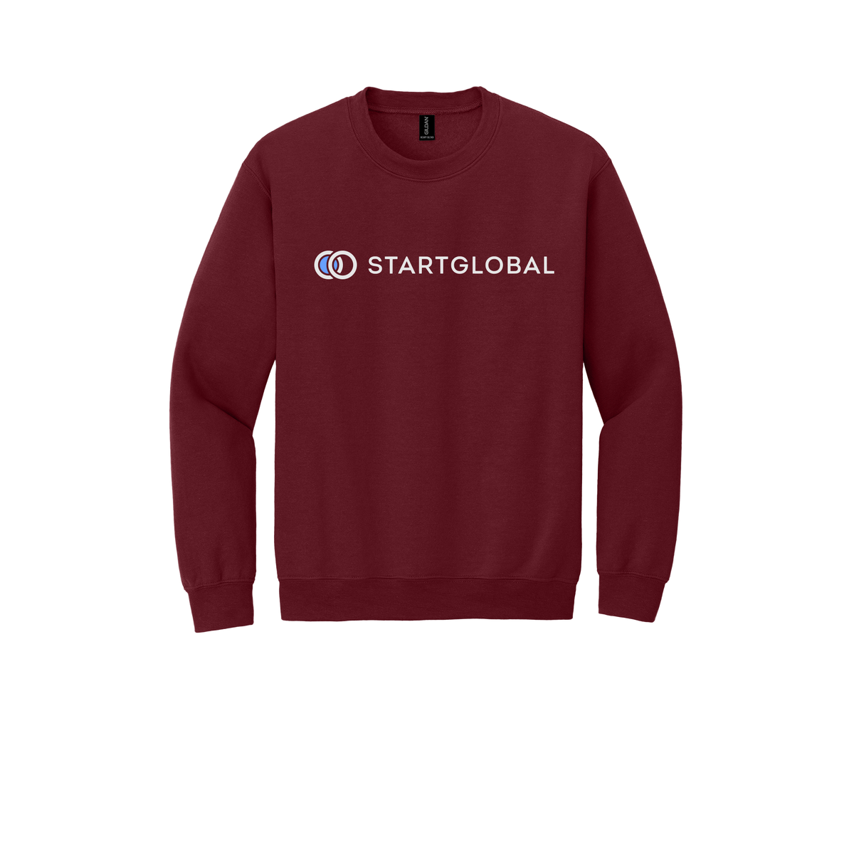 startglobal-comfort-crewneck-dtf-front-18000-garnet-flat-front