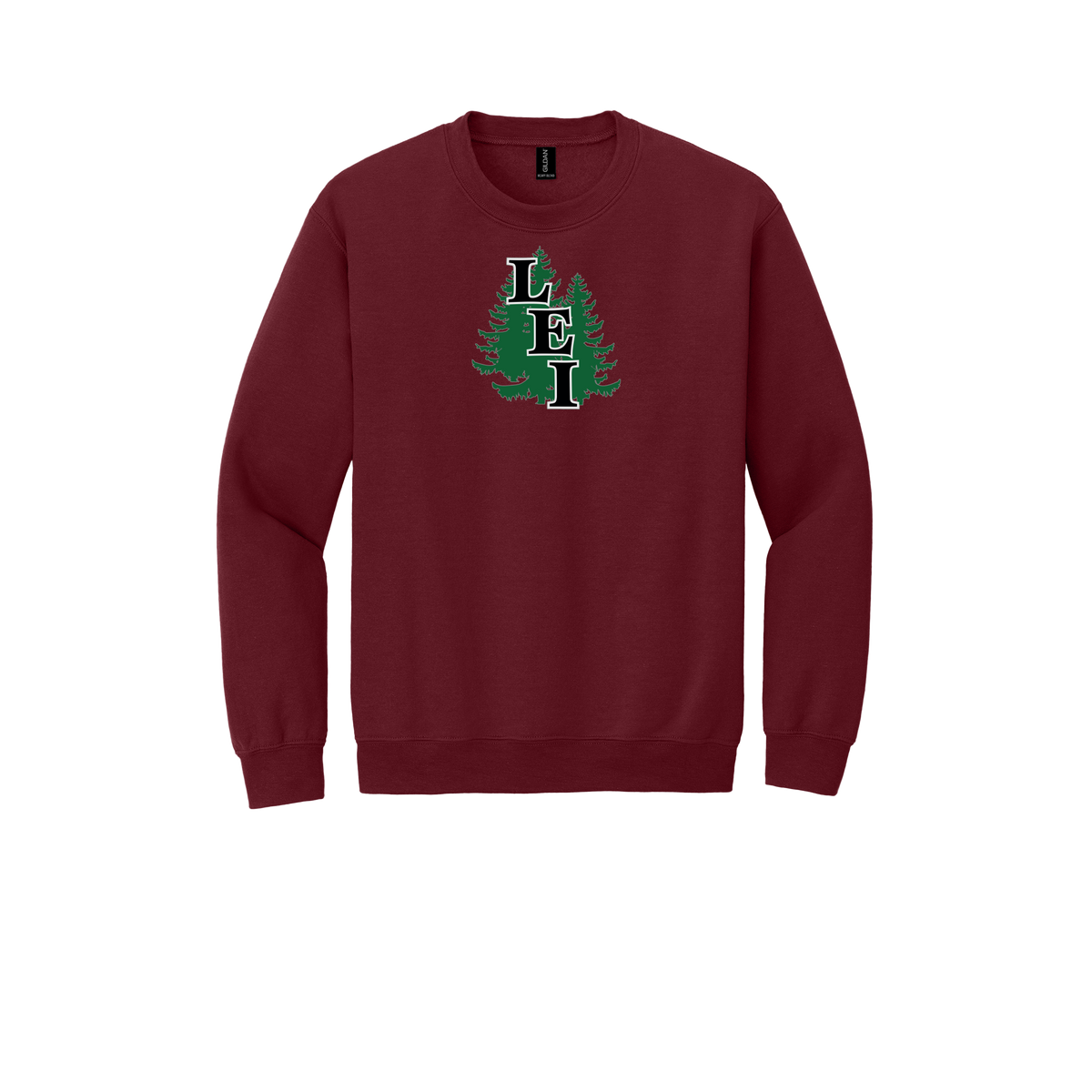 leisite-comfort-crewneck-dtf-front-18000-garnet-flat-front