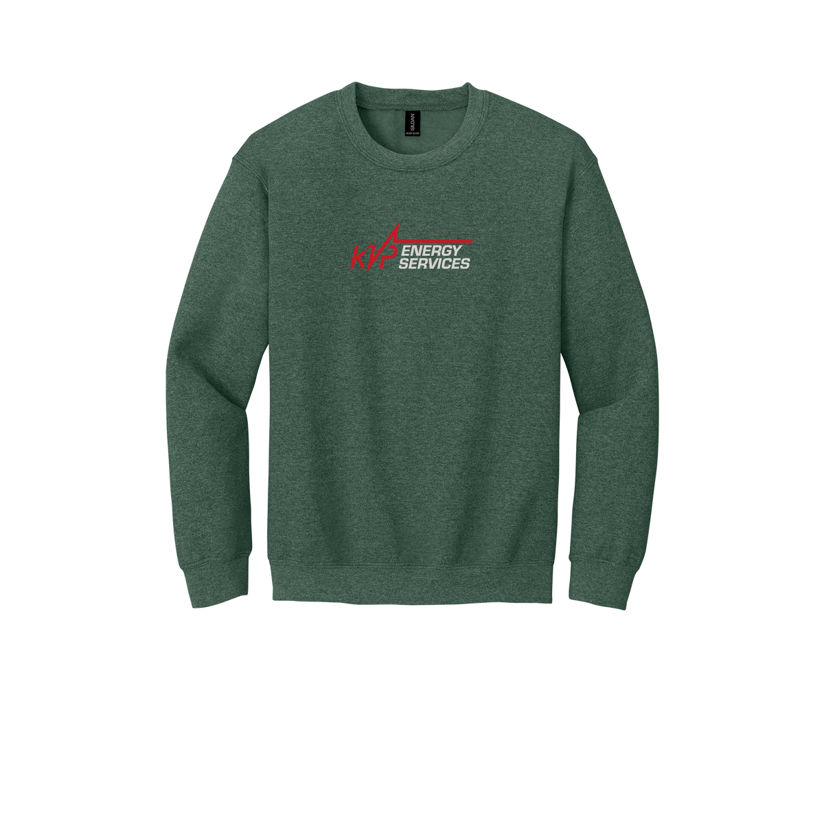 kvpenergy-comfort-crewneck-dtf-front-18000-heathersportdarkgreen-flat-front