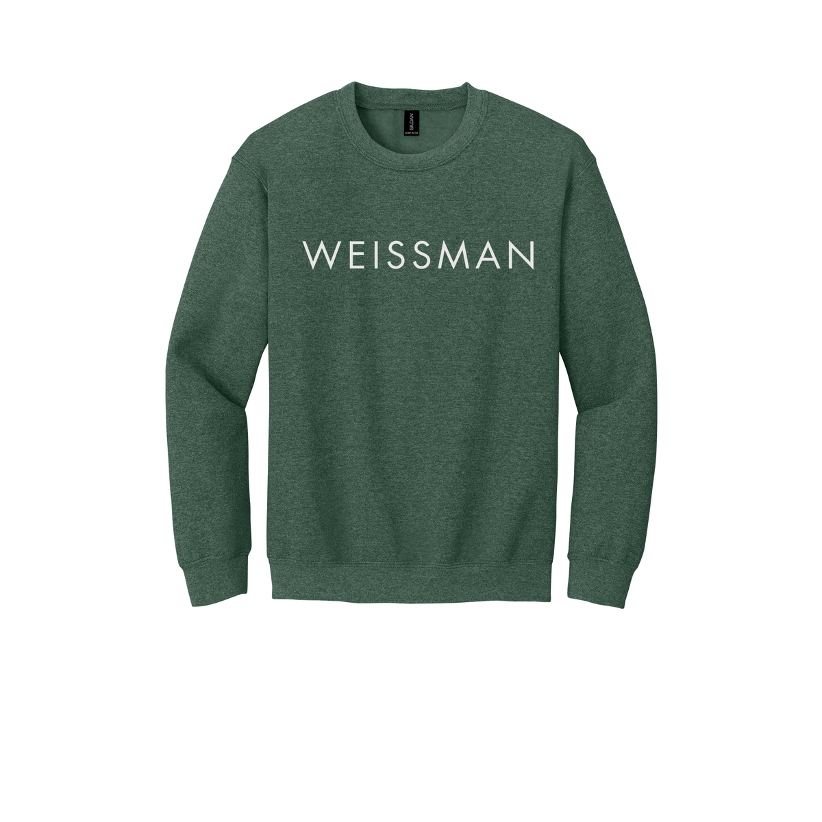 weissmans-comfort-crewneck-dtf-front-18000-heathersportdarkgreen-flat-front