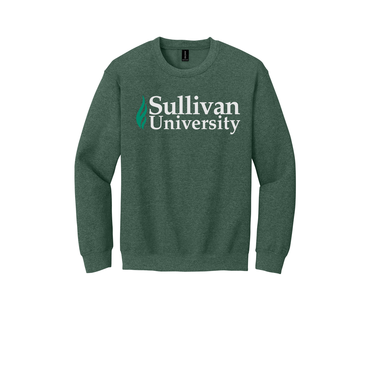 sullivan-comfort-crewneck-dtf-front-18000-heathersportdarkgreen-flat-front