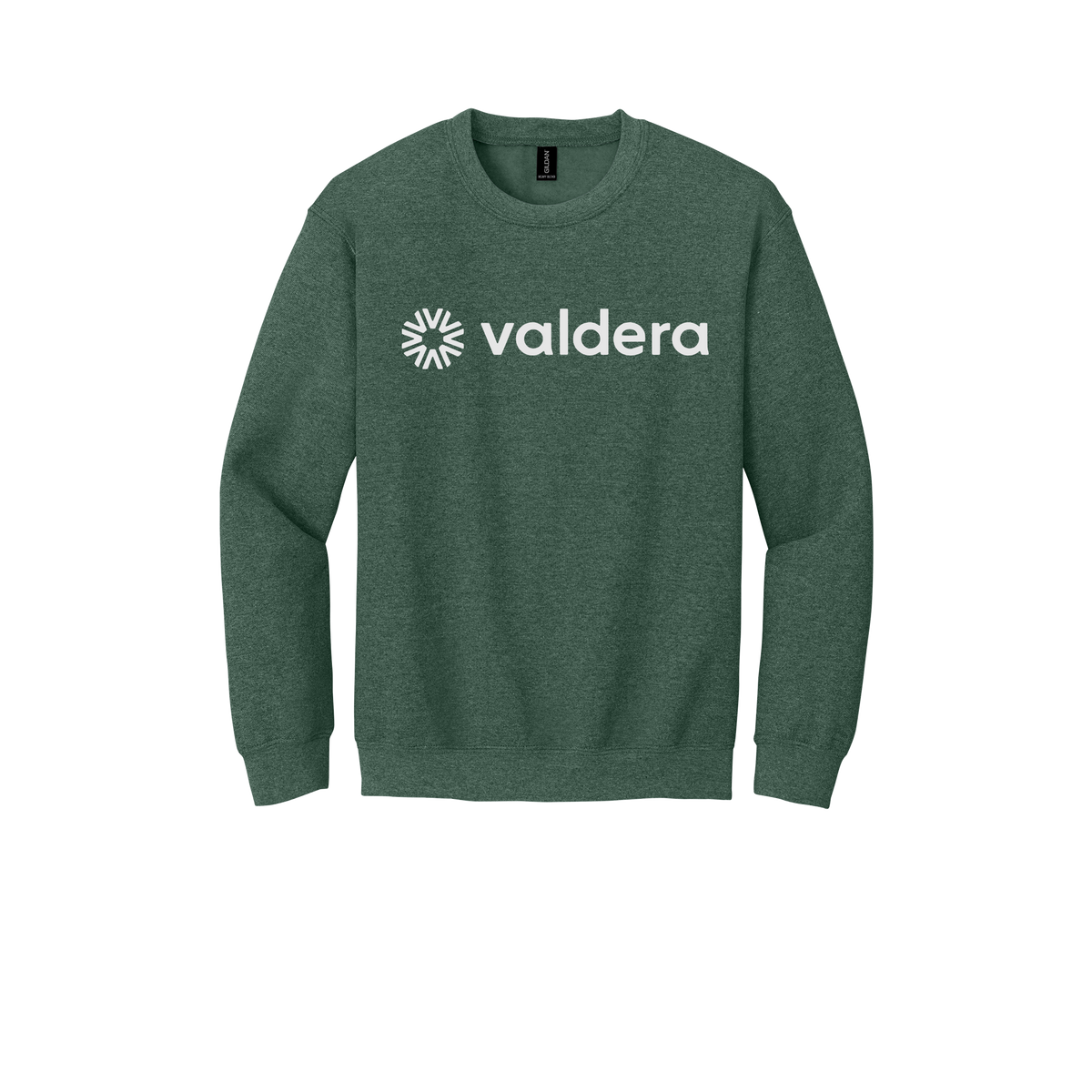 valdera-comfort-crewneck-dtf-front-18000-heathersportdarkgreen-flat-front