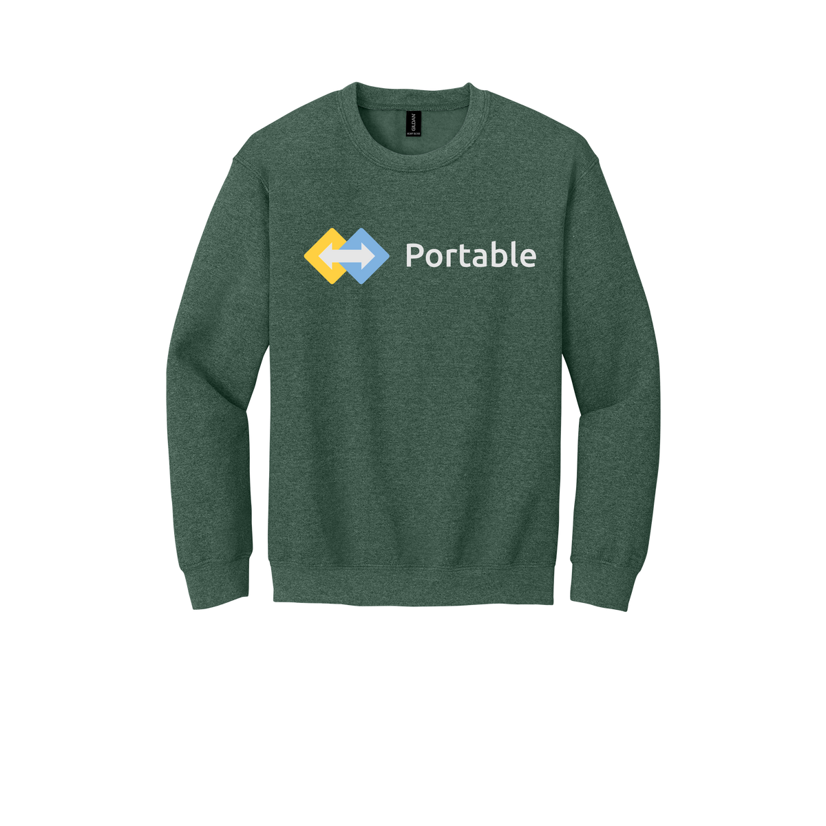 portable-comfort-crewneck-dtf-front-18000-heathersportdarkgreen-flat-front