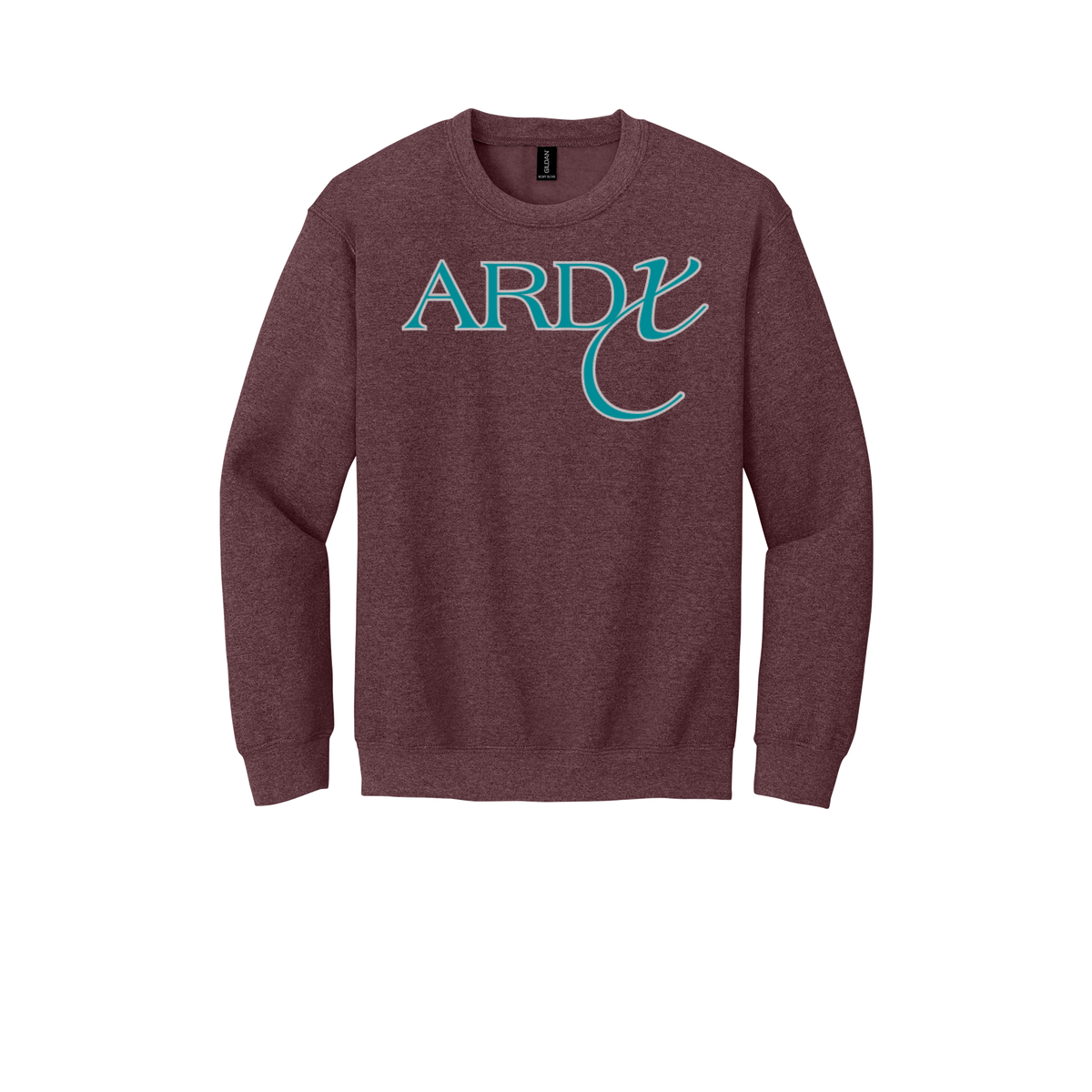 ardx-comfort-crewneck-dtf-front-18000-heathersportdarkmaroon-flat-front