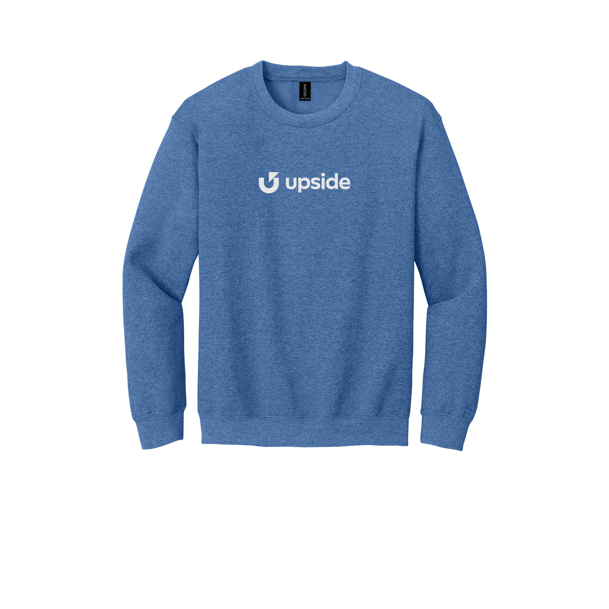 upside-comfort-crewneck-dtf-front-18000-heathersportroyal-flat-front