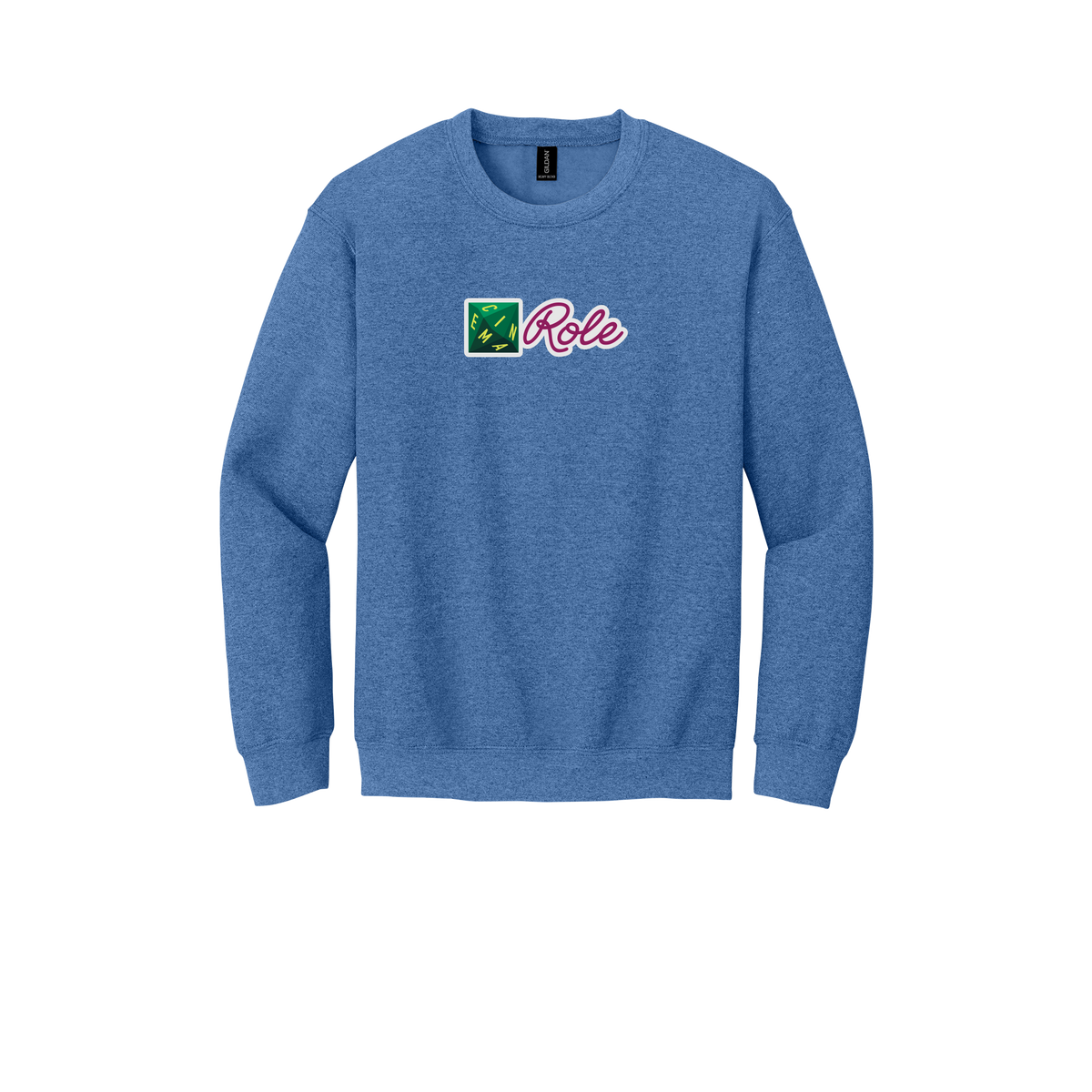 cinemarole-comfort-crewneck-dtf-front-18000-heathersportroyal-flat-front