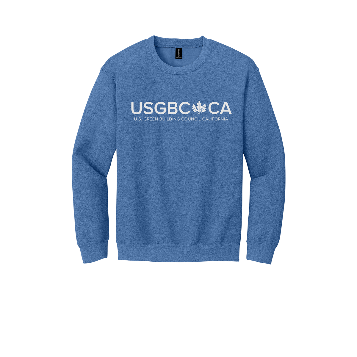 usgbc-ca-comfort-crewneck-dtf-front-18000-heathersportroyal-flat-front