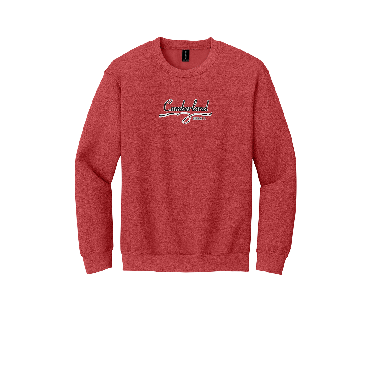 cumberland-comfort-crewneck-dtf-front-18000-heathersportscarlet-flat-front
