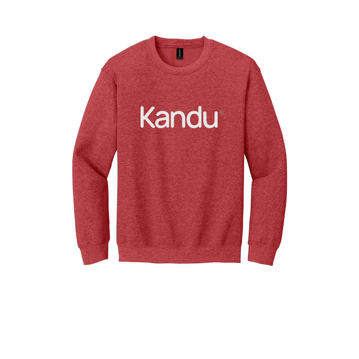 kandu-clinic-comfort-crewneck-dtf-front-18000-heathersportscarlet-flat-front