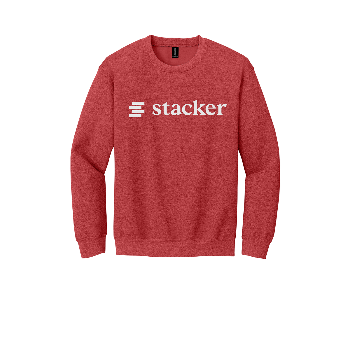 stacker-comfort-crewneck-dtf-front-18000-heathersportscarlet-flat-front