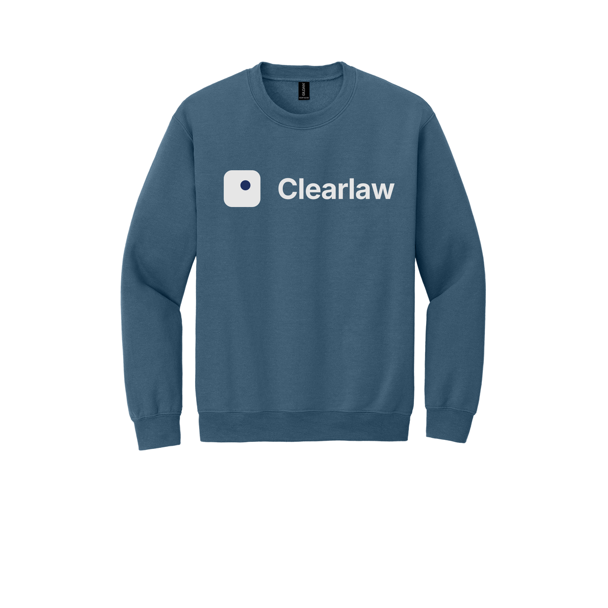 clearlaw-comfort-crewneck-dtf-front-18000-indigoblue-flat-front