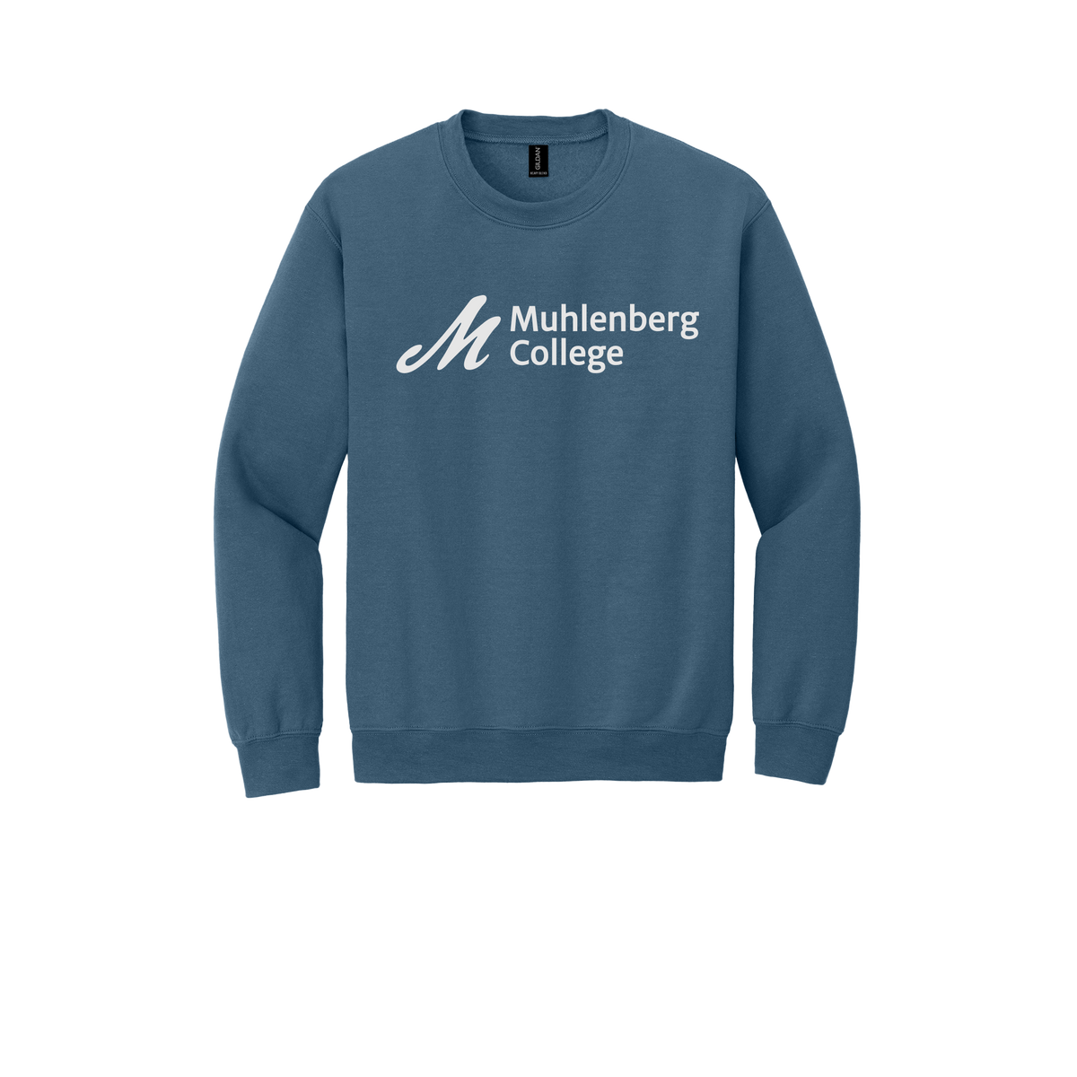 muhlenberg-comfort-crewneck-dtf-front-18000-indigoblue-flat-front