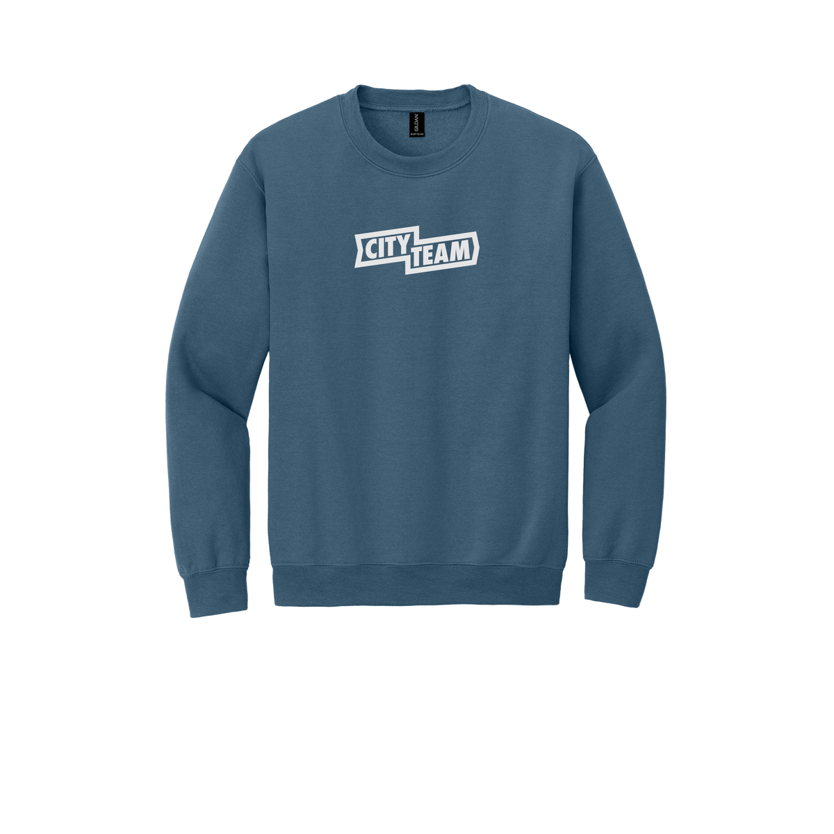 cityteam-comfort-crewneck-dtf-front-18000-indigoblue-flat-front