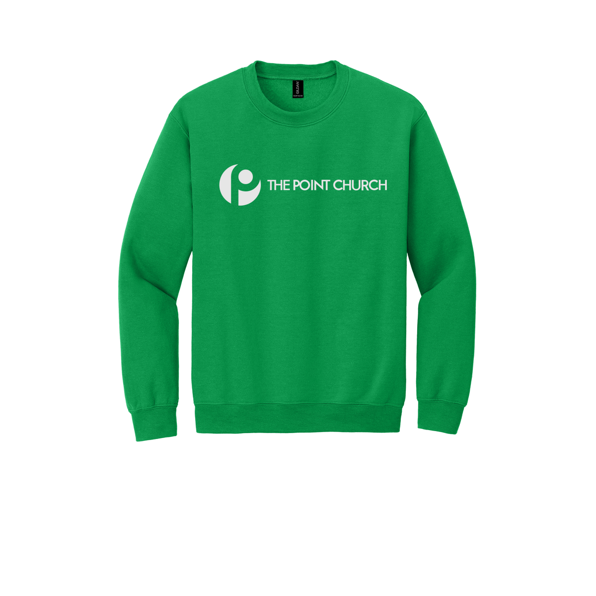 thepointva-comfort-crewneck-dtf-front-18000-irishgreen-flat-front