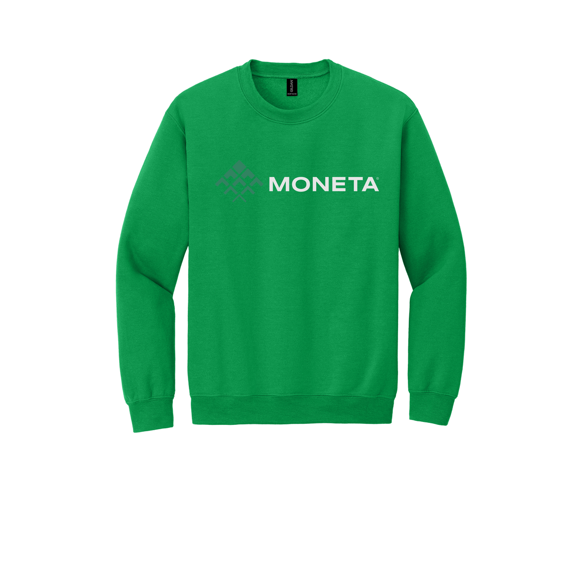 monetagroup-comfort-crewneck-dtf-front-18000-irishgreen-flat-front
