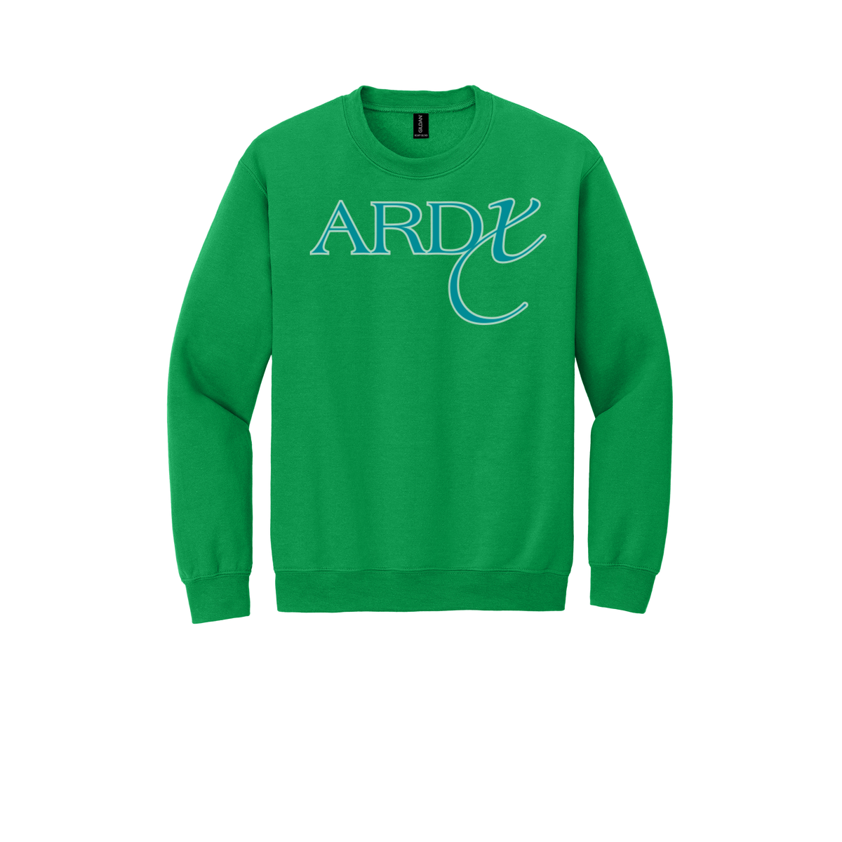ardx-comfort-crewneck-dtf-front-18000-irishgreen-flat-front