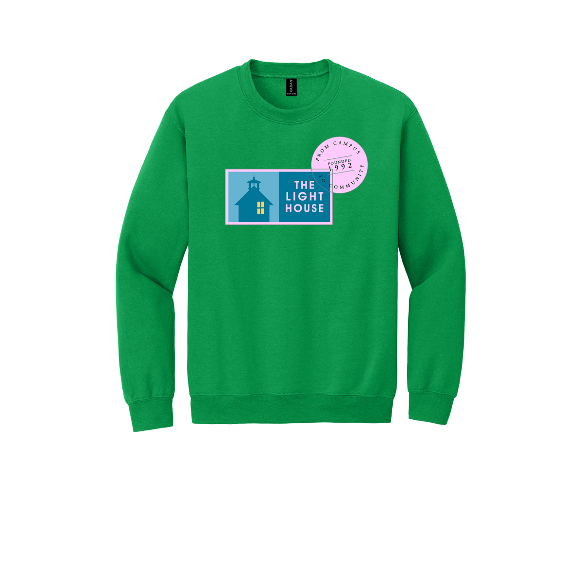 lhcampus-comfort-crewneck-dtf-front-18000-irishgreen-flat-front