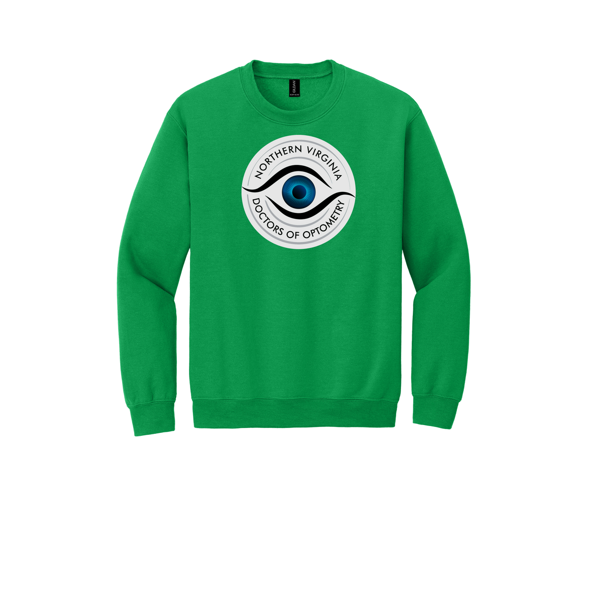 novaeyedocs-clinic-comfort-crewneck-dtf-front-18000-irishgreen-flat-front