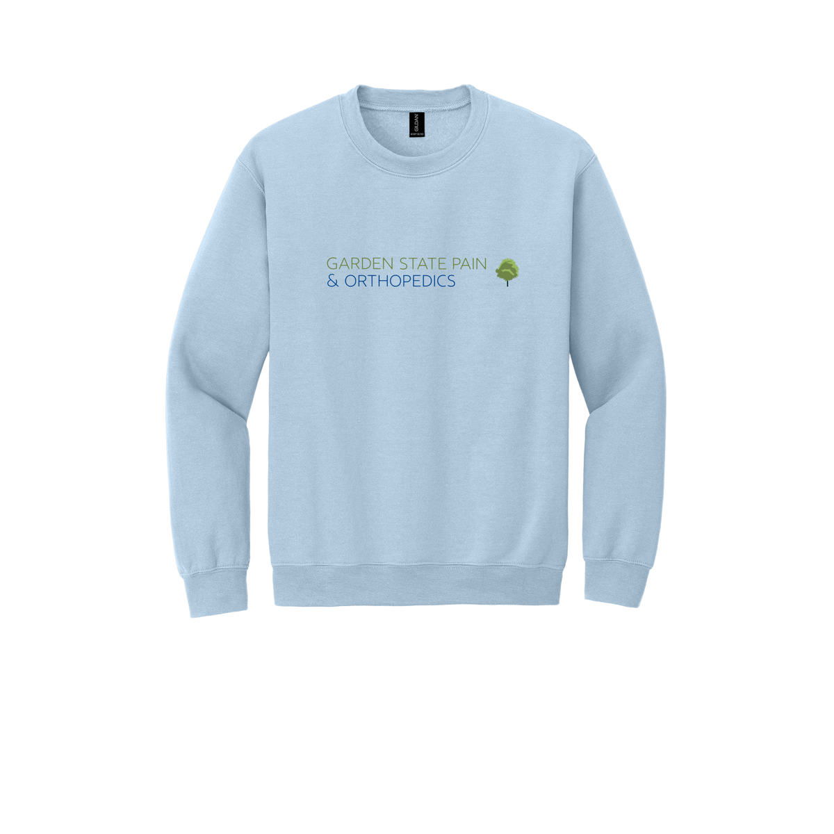 gardenstatepain-clinic-comfort-crewneck-dtf-front-18000-lightblue-flat-front