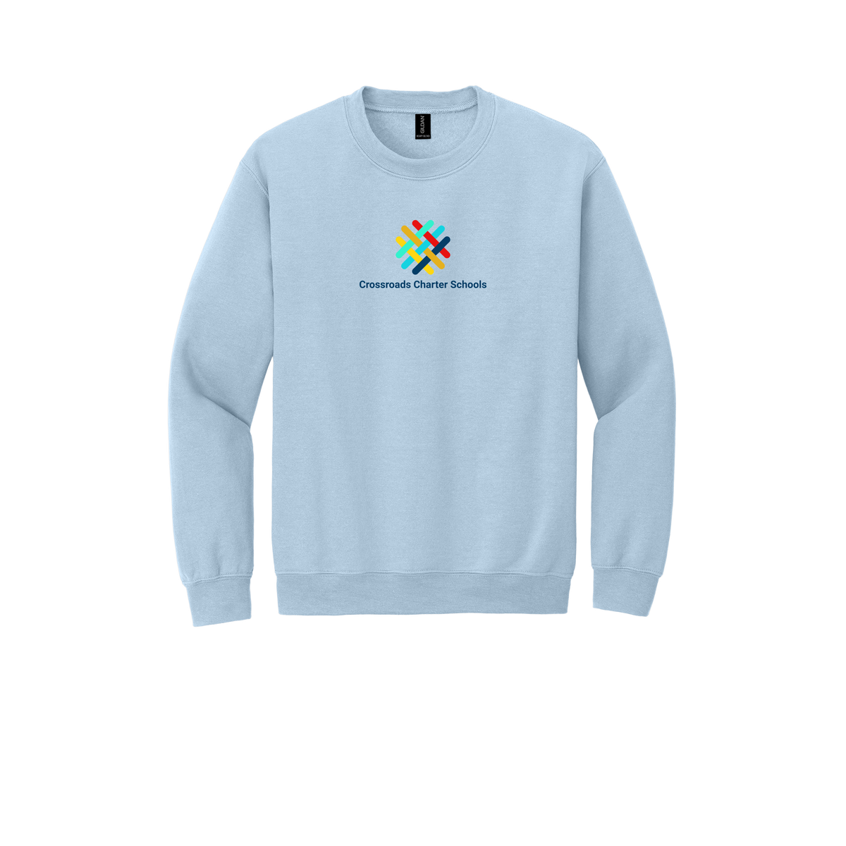 crossroadsschoolskc-comfort-crewneck-dtf-front-18000-lightblue-flat-front