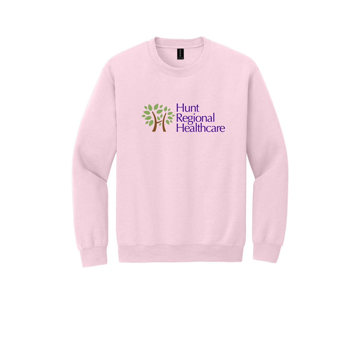 huntregional-clinic-comfort-crewneck-dtf-front-18000-lightpink-flat-front