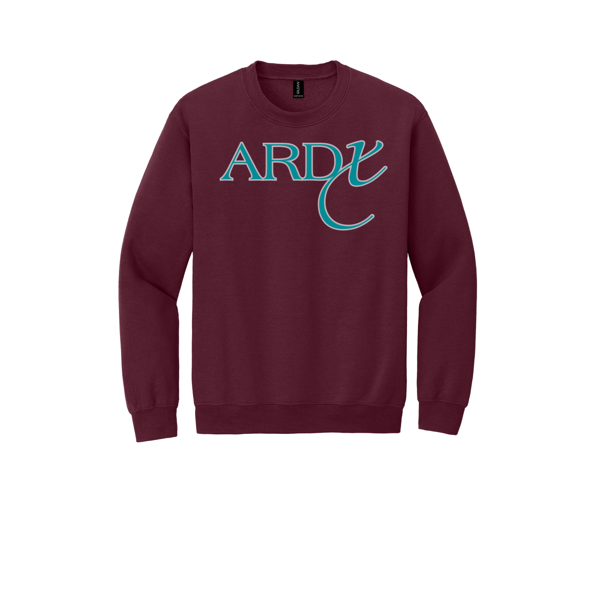 ardx-comfort-crewneck-dtf-front-18000-maroon-flat-front