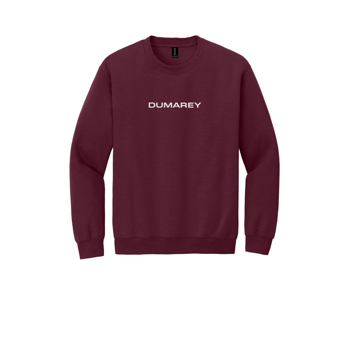 dumarey-comfort-crewneck-dtf-front-18000-maroon-flat-front
